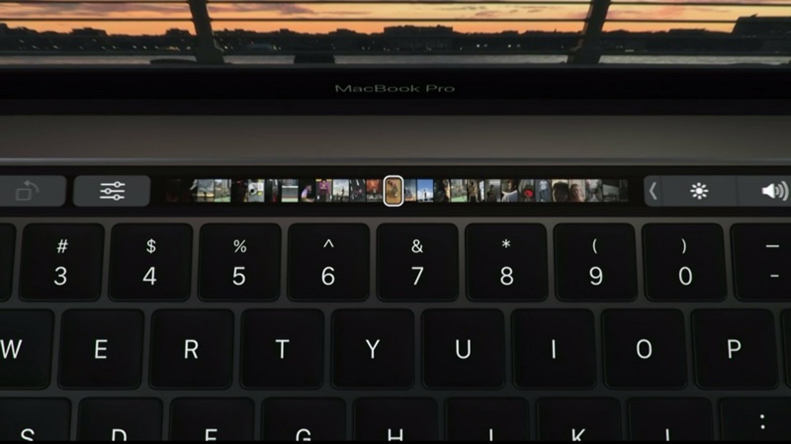 Touchbar Macbook Pro
